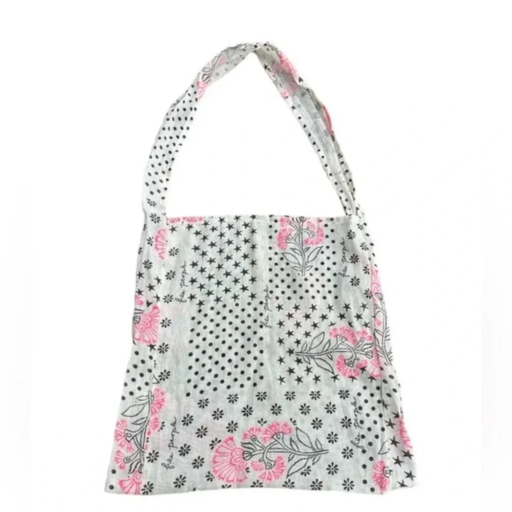 FREE PEOPLE Boho Lightweight Reusable Tote Shoulder Bag